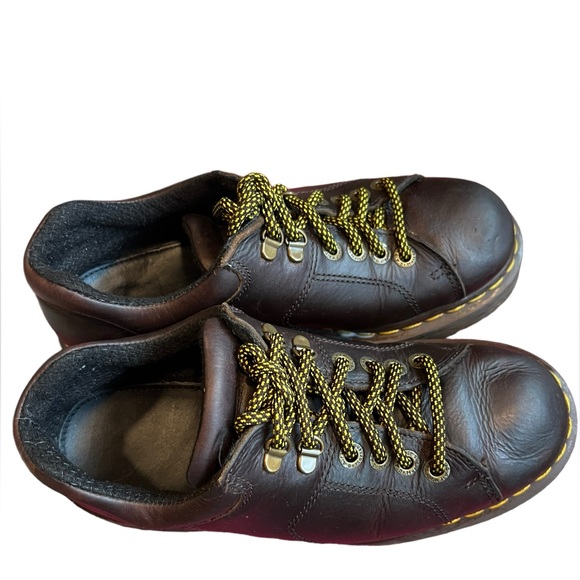 Vintage Dr Martens 8312 Grizzly Chunky Leather Lace Oxford Shoes Men US size 8 - Picture 3 of 8